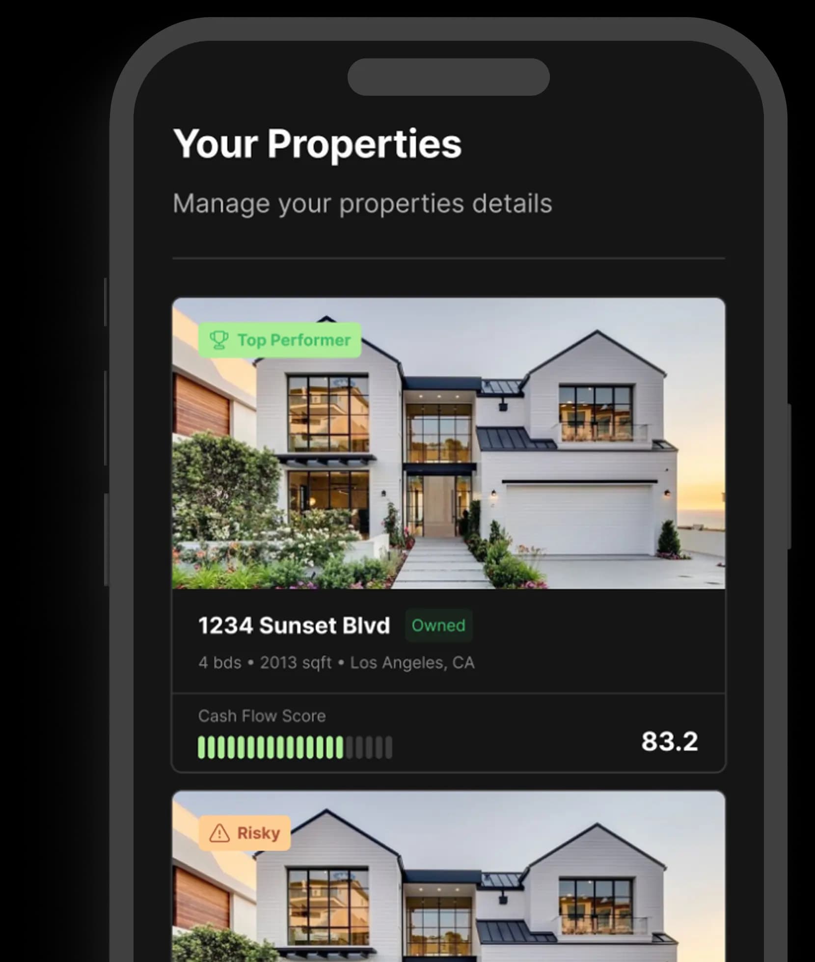 Mobile Application View